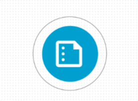 Icono de informes en tiempo real para monitoreo